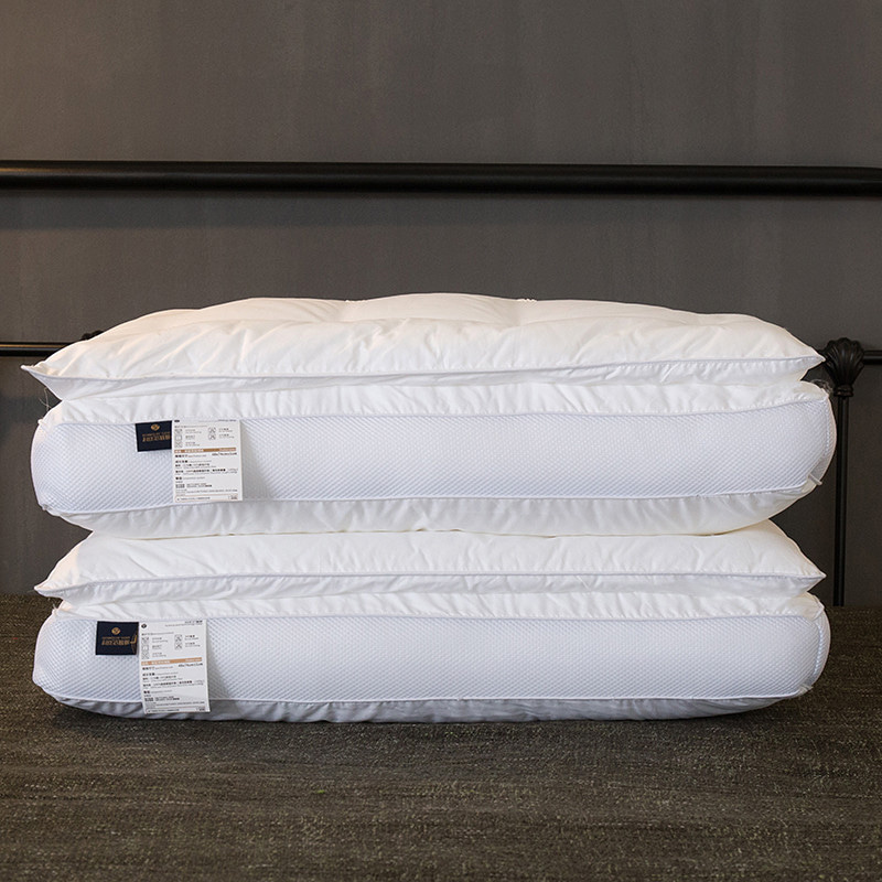 Travesseiro de veludo de penas de camada dupla