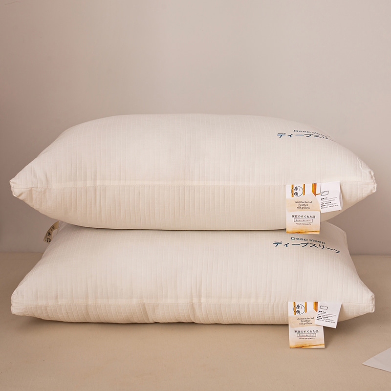 Travesseiro de veludo de penas de algodão original